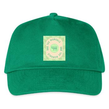 Garde le design des manuels pour les passionnés de voiture - vert - Casquette de baseball Enfant - vert - Devant