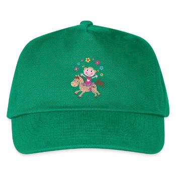 Jonglieren - Kinder Basecap - Grün - Vorne