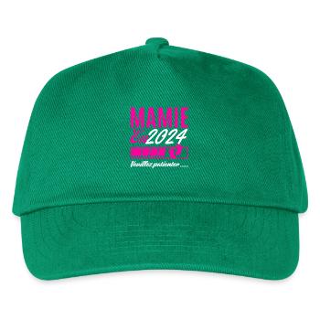 Grandma in 2024 please wait - Kids’ Baseball Cap - green - Front