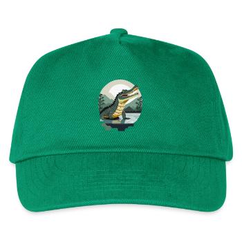 Crocodile, Animal, Favorite Animal, Animal Rights Activist Africa - Kids’ Baseball Cap - green - Front