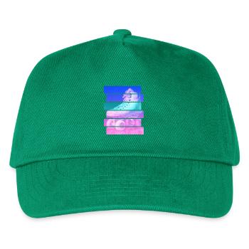 Roller-skate - Kids’ Baseball Cap - green - Front