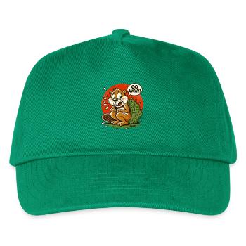 L’écureuil fait une pause derrière la brousse, va-t’en ! - Casquette de baseball Enfant - vert - Devant