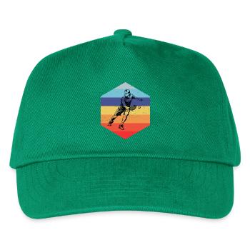 Pickleball Community Geschenkidee für den Vatertag - Kinder Basecap - Grün - Vorne