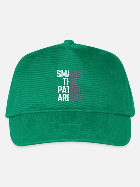 Smash the Patriarchy - Kampf um Gleichberechtigung - Kinder Basecap - Grün