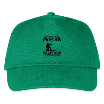 Born to Fish Fisherman - Kids’ Baseball Cap - green - Front
