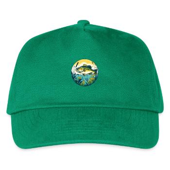 Largemouth bass - Kids’ Baseball Cap - green - Front