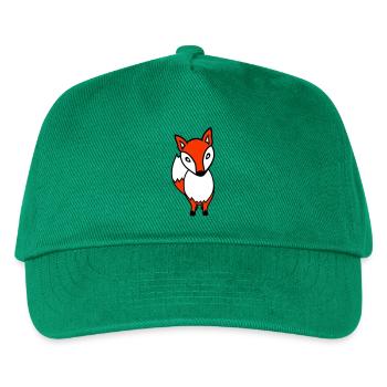 Fox Red Fox Wild Animal Clever Forest Inhabitants - Kids’ Baseball Cap - green - Front