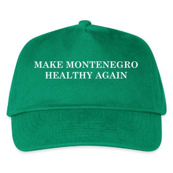 Make Montenegro Healthy Again - Kids’ Baseball Cap - green - Front