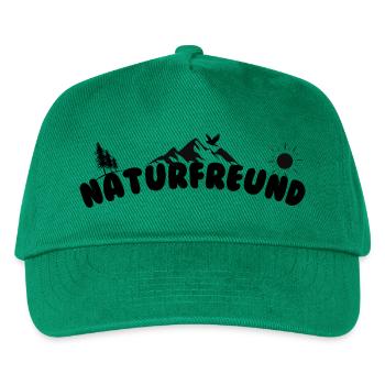Nature Lovers Nature Forest Mountains Hiking - Kids’ Baseball Cap - green - Front