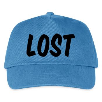 Lost - Kinder Basecap - Pfauenblau - Vorne