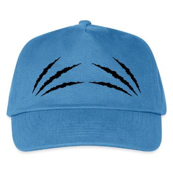 krallen 2 - Kinder Basecap - Pfauenblau - Vorne