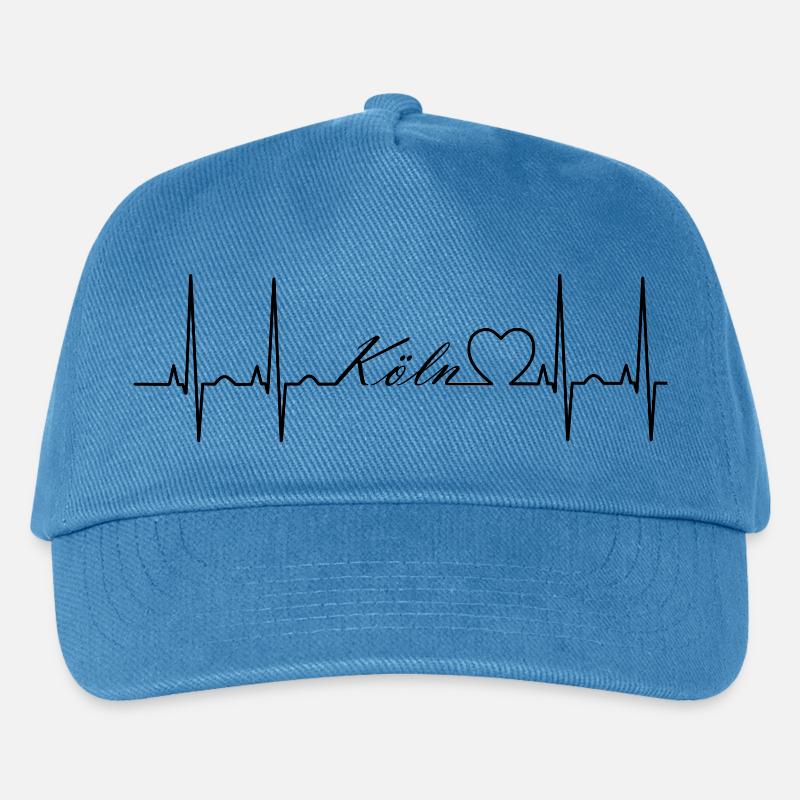 Köln - Kinder Basecap - Pfauenblau