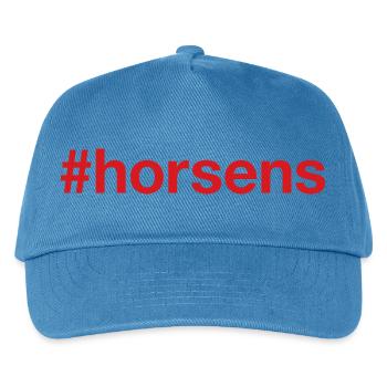 HORSENS Denmark Dänemark - Kinder Basecap - Pfauenblau - Vorne