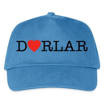 Dorlar - Kids’ Baseball Cap - peacock-blue - Front