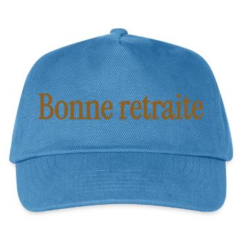 RUHESTAND. RUHESTAND. PENSIONIERT. RUHESTAND - Kinder Basecap - Pfauenblau - Vorne