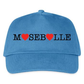 Mosebolle - Kids’ Baseball Cap - peacock-blue - Front
