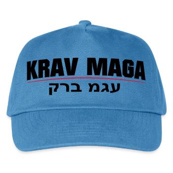 KravMaga Original - Kinder Basecap - Pfauenblau - Vorne