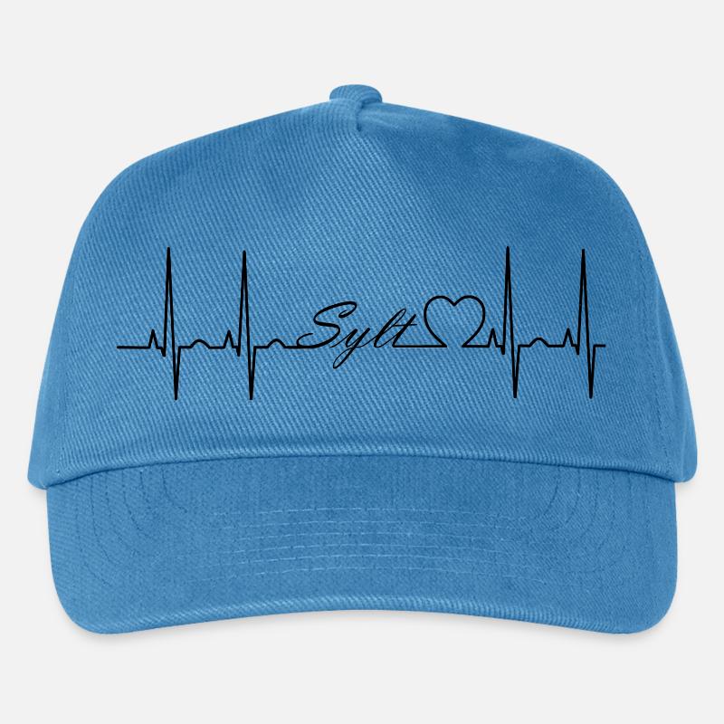 Sylt - Kinder Basecap - Pfauenblau