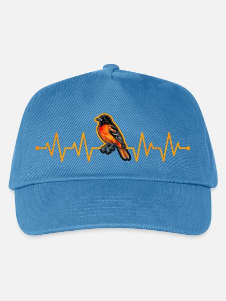 Herzschlag eines Pirols - Kinder Basecap - Pfauenblau