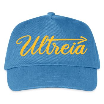 Ultreia | Arrow | Camino de Santiago | Santiago - Kids’ Baseball Cap - peacock-blue - Front