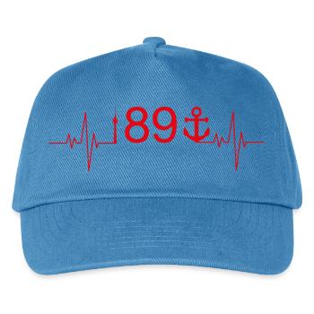 Düsseldorf Fans - Kinder Basecap - Pfauenblau - Vorne