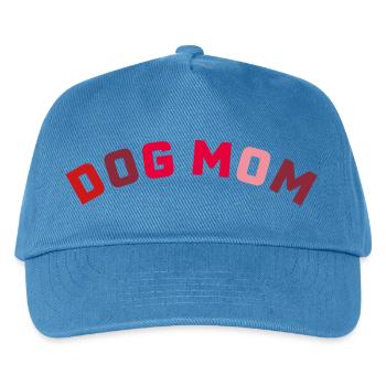 dog mom - Kids’ Baseball Cap - peacock-blue - Front