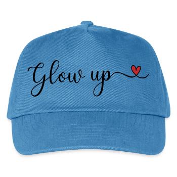 Glow up - Kids’ Baseball Cap - peacock-blue - Front