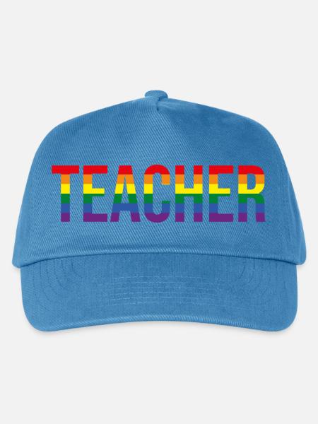 Teacher LGBT+ - Kinder Basecap - Pfauenblau