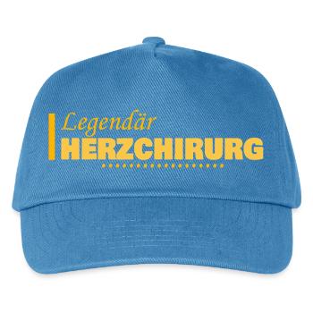Gift for heart surgeon - Kids’ Baseball Cap - peacock-blue - Front