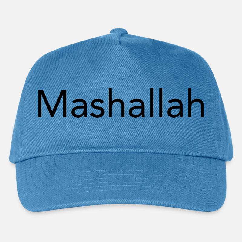 Mashallah - Casquette de baseball Enfant - bleu paon