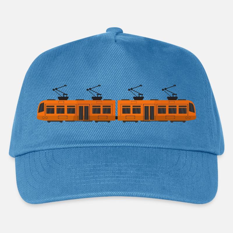 Straßenbahn - Kinder Basecap - Pfauenblau