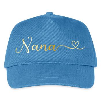 Nana - Grandma - Kids’ Baseball Cap - peacock-blue - Front