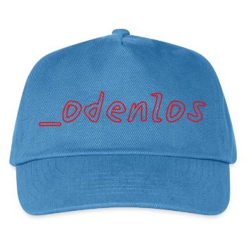 _odenlos - Kinder Basecap - Pfauenblau - Vorne