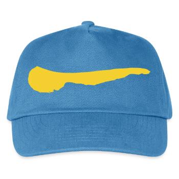 Insel Ameland - Kinder Basecap - Pfauenblau - Vorne