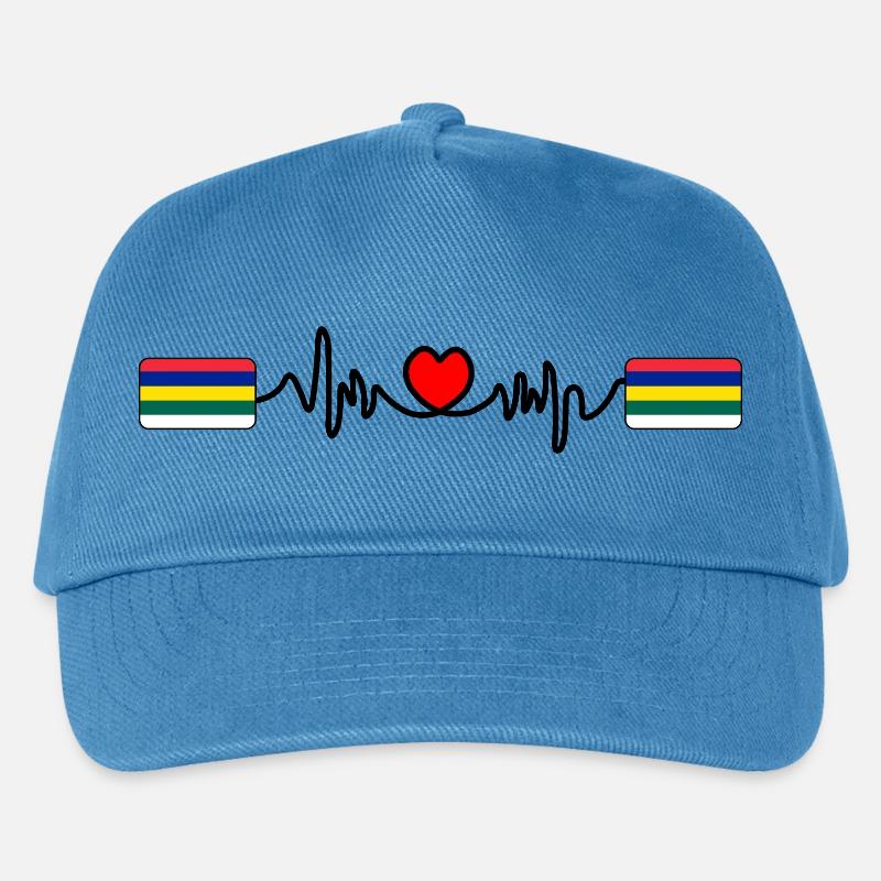 Logo Pulse de Terschelling – Style Île - Casquette de baseball Enfant - bleu paon