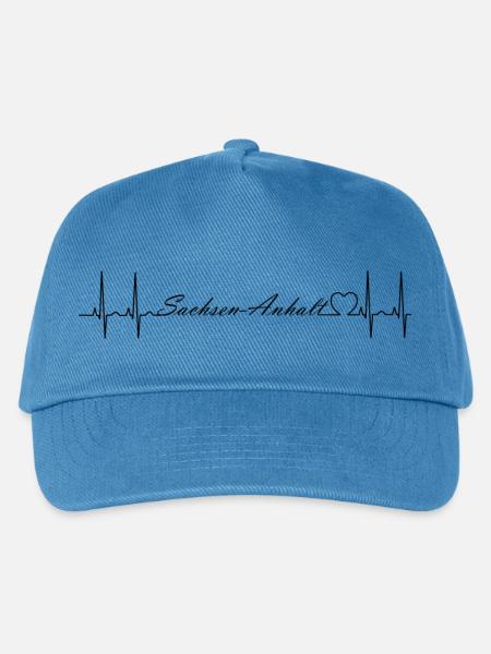 Sachsen-Anhalt - Kinder Basecap - Pfauenblau
