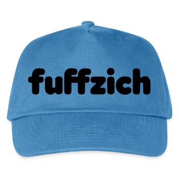 TRAGS MIT STOLZ Fuffzich 50 - Kinder Basecap - Pfauenblau - Vorne