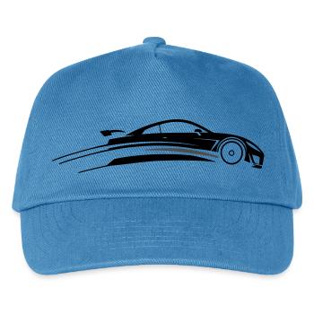 Car Tuning Sports Car Icon - Kids’ Baseball Cap - peacock-blue - Front