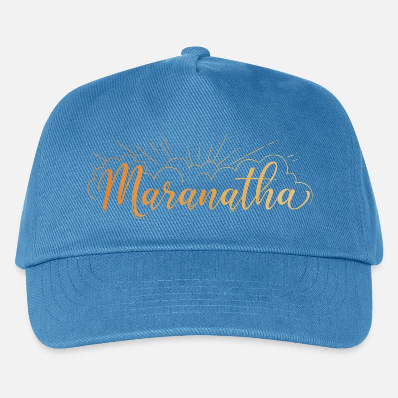 Maranatha - Kinder Basecap - Pfauenblau