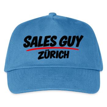Sales Guy - Zürich - Kinder Basecap - Pfauenblau - Vorne