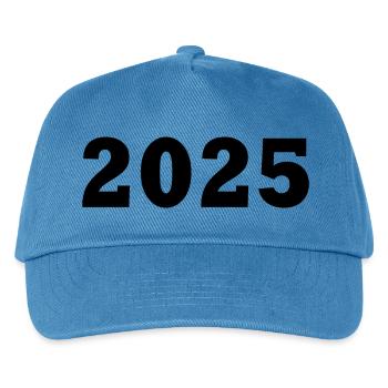 2025 - Kinder Basecap - Pfauenblau - Vorne