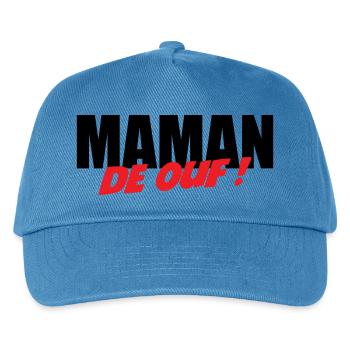 Verrückte Mama! - Kinder Basecap - Pfauenblau - Vorne