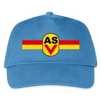 ASV DDR Sport Armeesport Ostalgie Retro - Kinder Basecap - Pfauenblau - Vorne