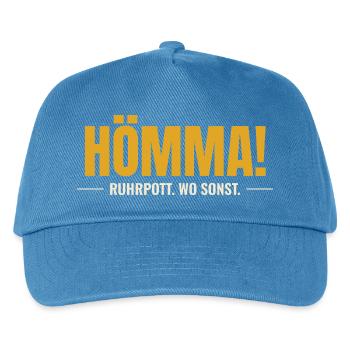 Hömma! Ruhrpott. Wo sonst. - Kinder Basecap - Pfauenblau - Vorne
