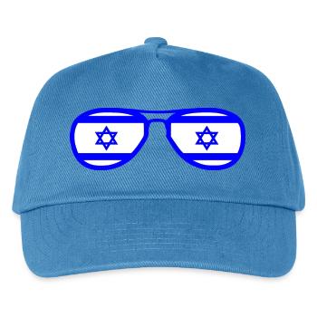 Israel - Kinder Basecap - Pfauenblau - Vorne