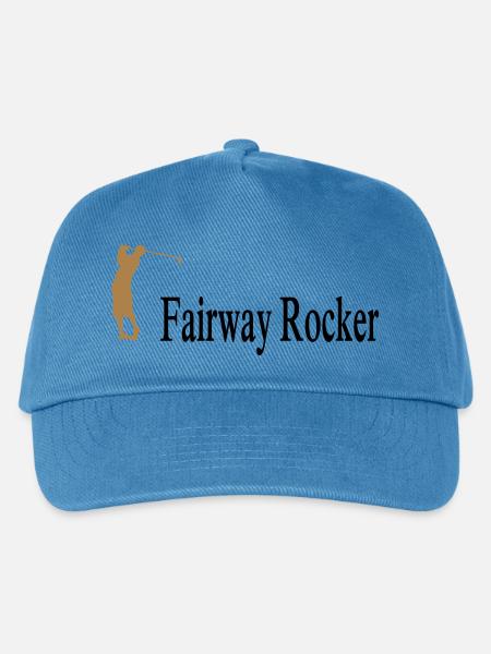 golf - Kinder Basecap - Pfauenblau