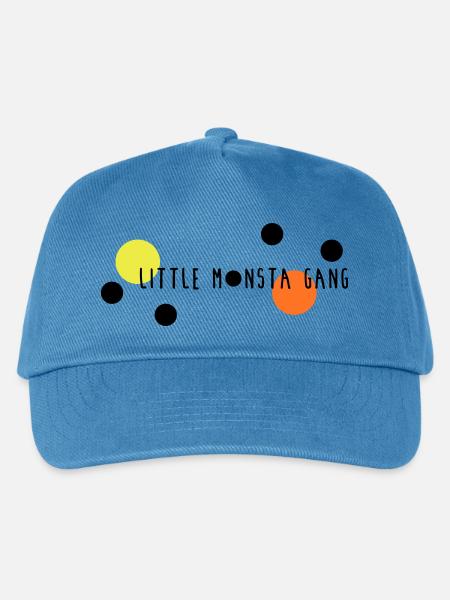 Little Monsta Gang - Kinder Basecap - Pfauenblau