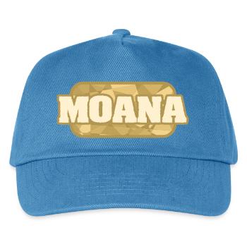 Moana als Bio - Kinder Basecap - Pfauenblau - Vorne