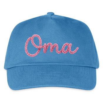 granny - Kids’ Baseball Cap - peacock-blue - Front