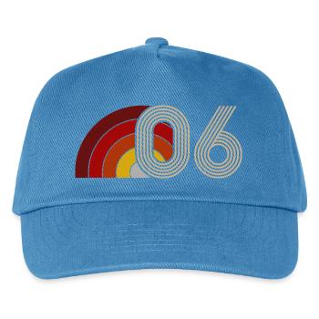 Astro Vintage 10-Jahres-Party 2016 - Kinder Basecap - Pfauenblau - Vorne